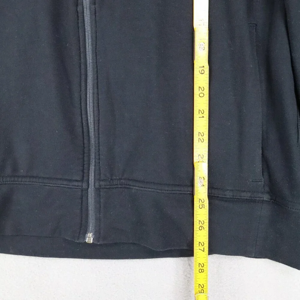 Polo Ralph Lauren Sport Black Full Zip Athletic‎ Performance Hoodie Sz L Logo